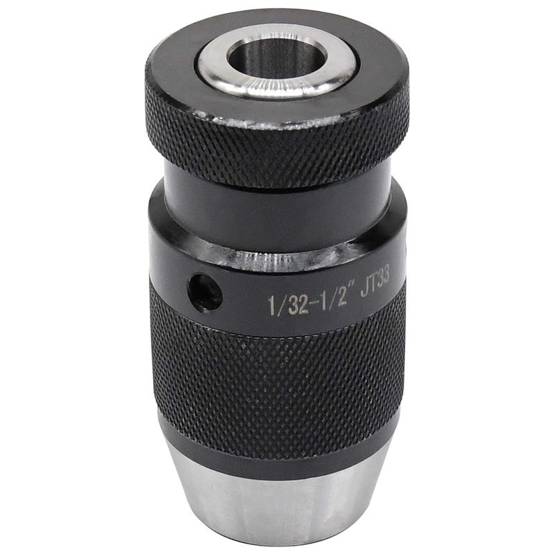 Earl Diamond Super Heavy Duty 1/32"-1/2" Drill Chuck with R8 Shank Adapter Precision Integrated Keyless Drill Chuck (JT33) - Image 5